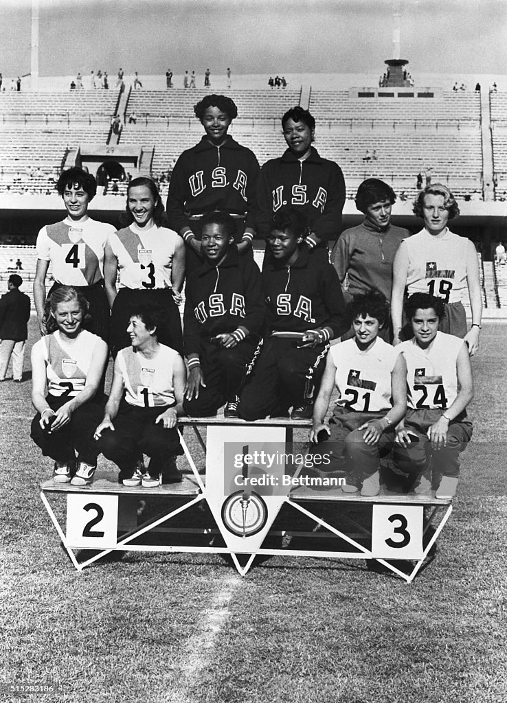 Olympic Gold Medal Women's 400 meter Relay Team