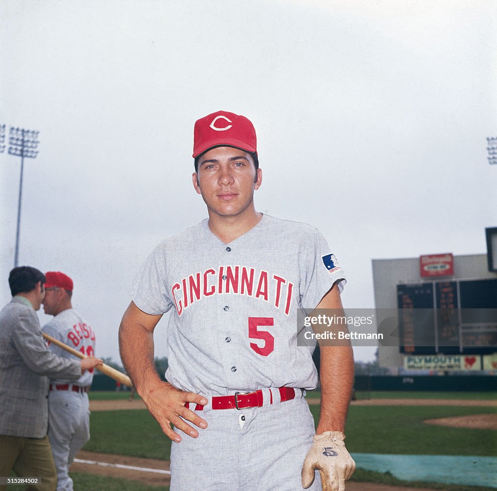 Baseball Player Johnny Bench