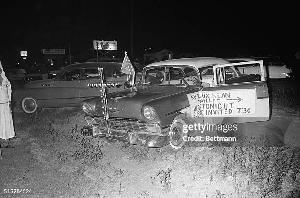 Birmingham, Alabama: Grand Dragon Speaks. Robert Shelton, Grand Dragon, speaks before a crowd of 1000 Ku Klux Klan members at a meeting here May...