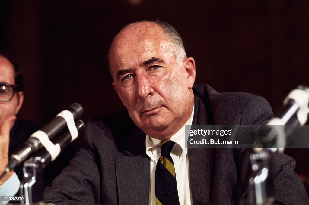 John Mitchell Speaking at Hearing