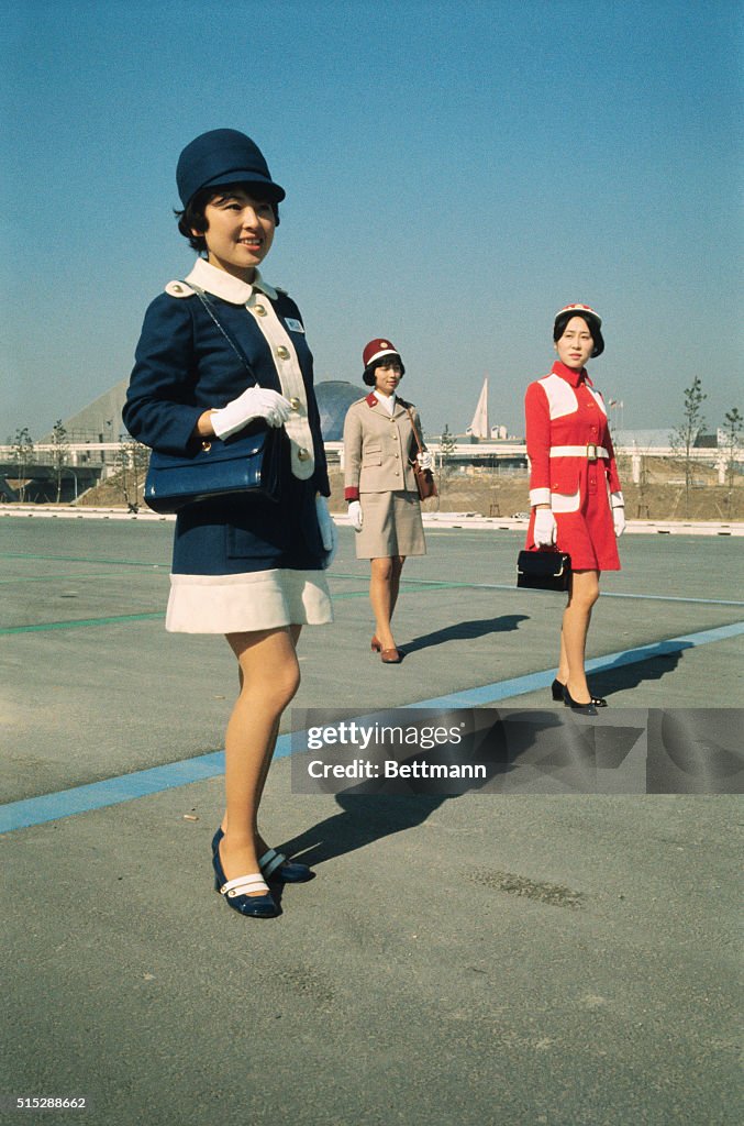 Girl Guides Working at EXPO '70