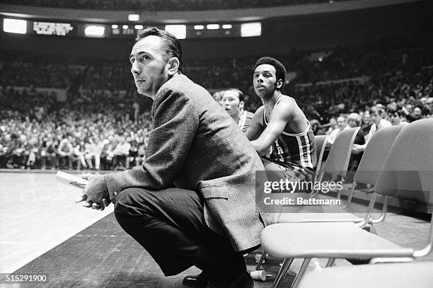 Bob Cousy, coach of the Cincinnati Royals, is a man with problems. Not only is his team in next to last place, Cousy is also on the "outs" with his...