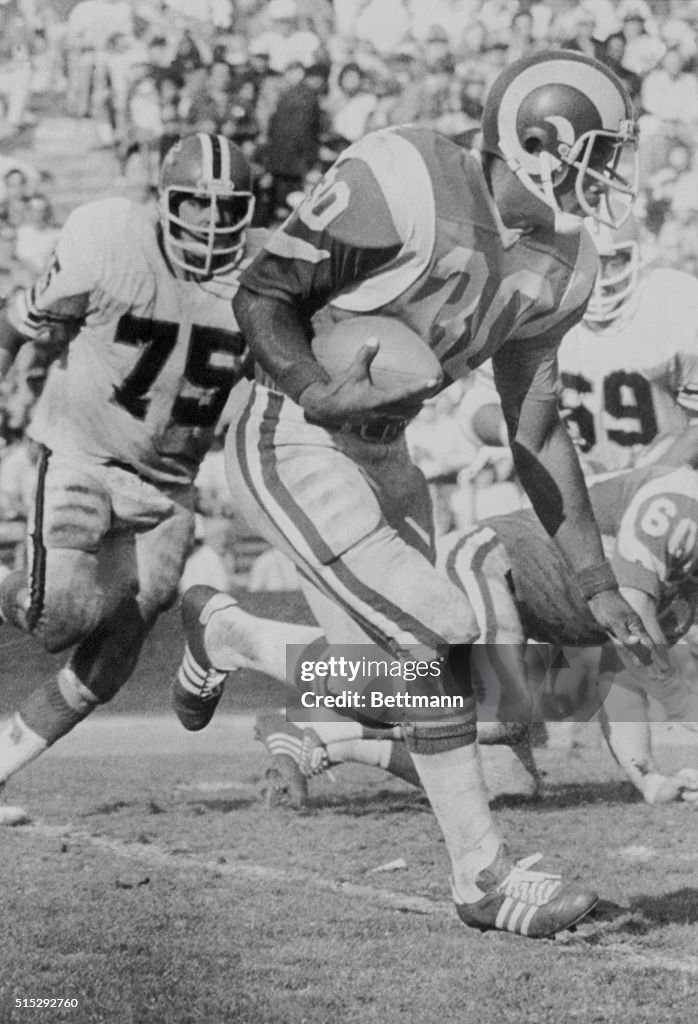 Lawrence McCutcheon in Football Action