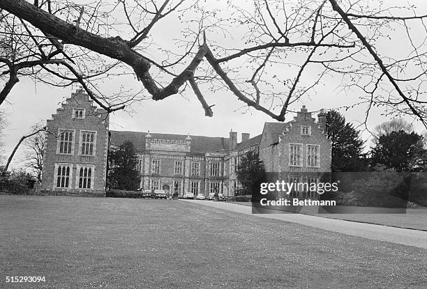 Rich Man's House. Guildford, England: This is Sutton Place, country mansion of U.S. Oil billionaire J. Paul Getty. Last summer Getty threw open the...