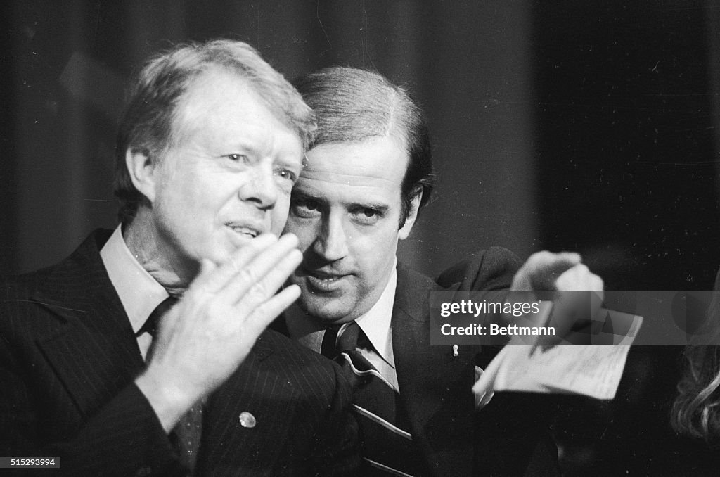 Senator Joe Biden and President Carter Campaigning in Delaware