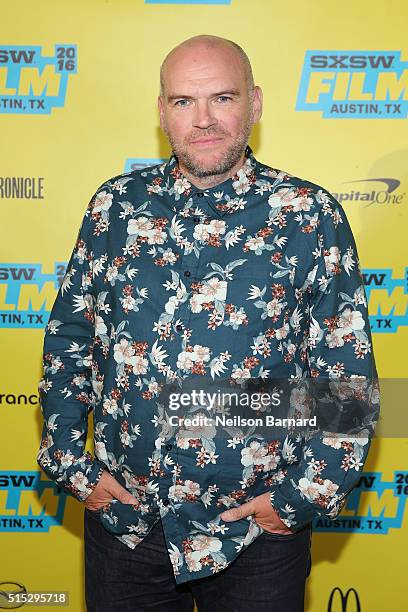 Director John Michael McDonagh attends the "War On Everyone" premiere during the 2016 SXSW Music, Film + Interactive Festival at Topfer Theatre at...