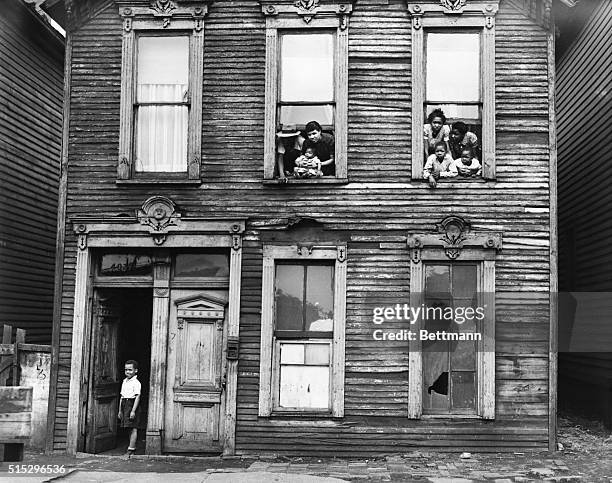 Chicago, IL: House in the Chicago Negro slums. Photograph, 1941. Farm Security Administration photograph by Russell Lee.