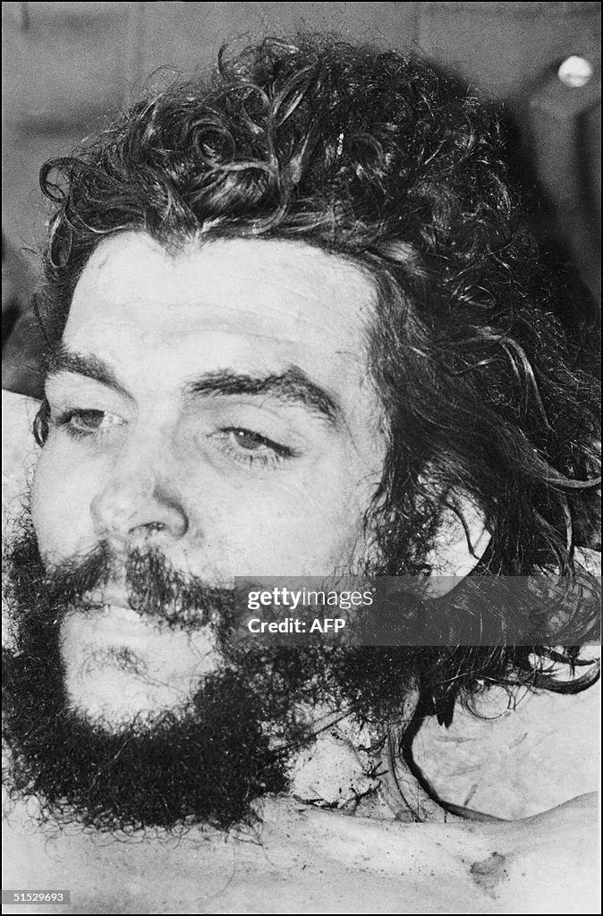 The body of Ernesto "Che" Guevara, the Argentine-b