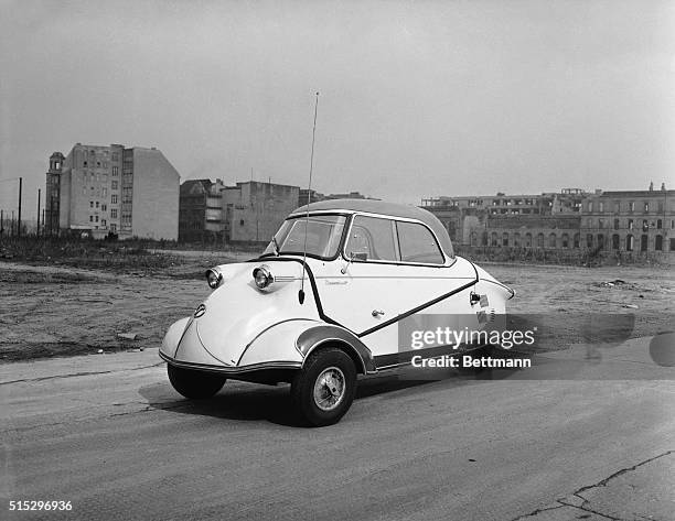 Messerschmitt Scooter, CA. 1960. Photograph.