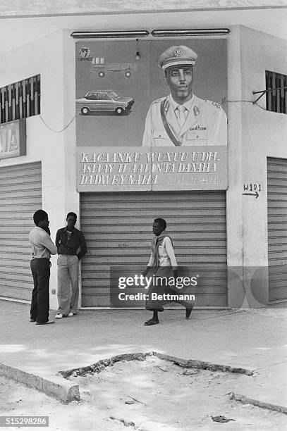 Mogadishu, Somalia- Everywhere in the Somali seaside capital of Mogadishu are posters of President Siad Barre urging the people to work harder. This...