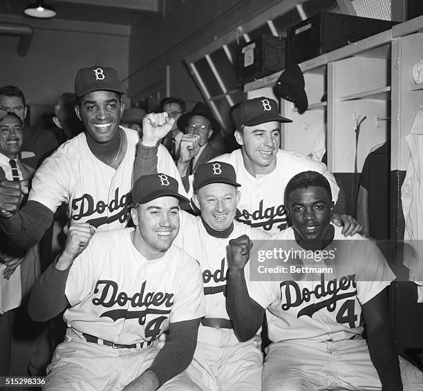 Key players who lead the Brooklyn Dodgers to a 4-2 victory over the New York Yankees in the first game of the 1952 World Series on October 1st...