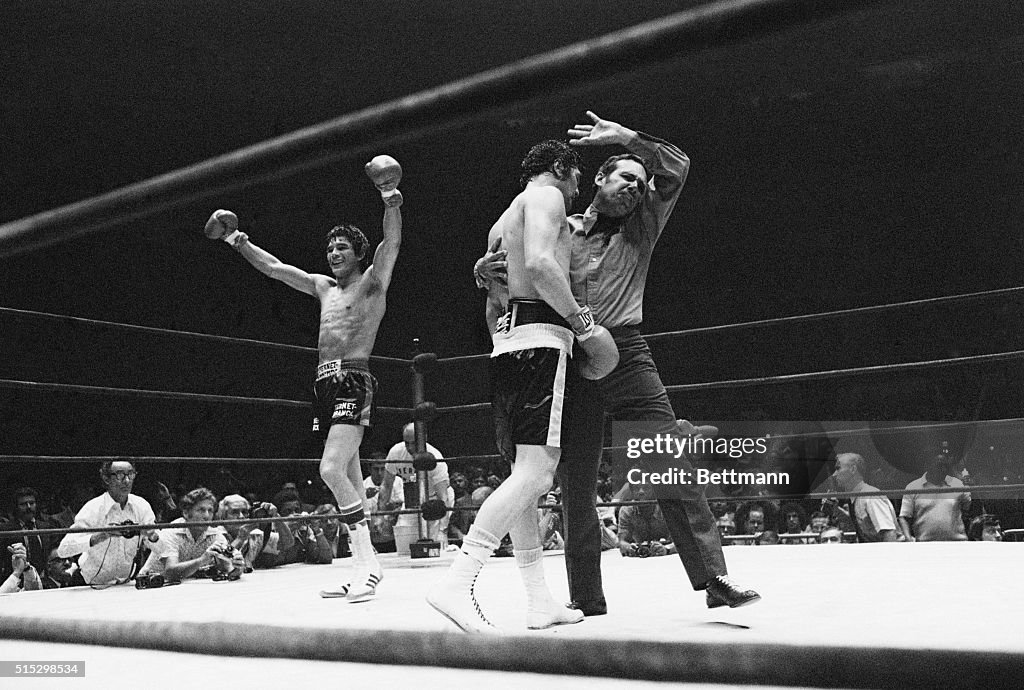 Carlos Monzon Victorious