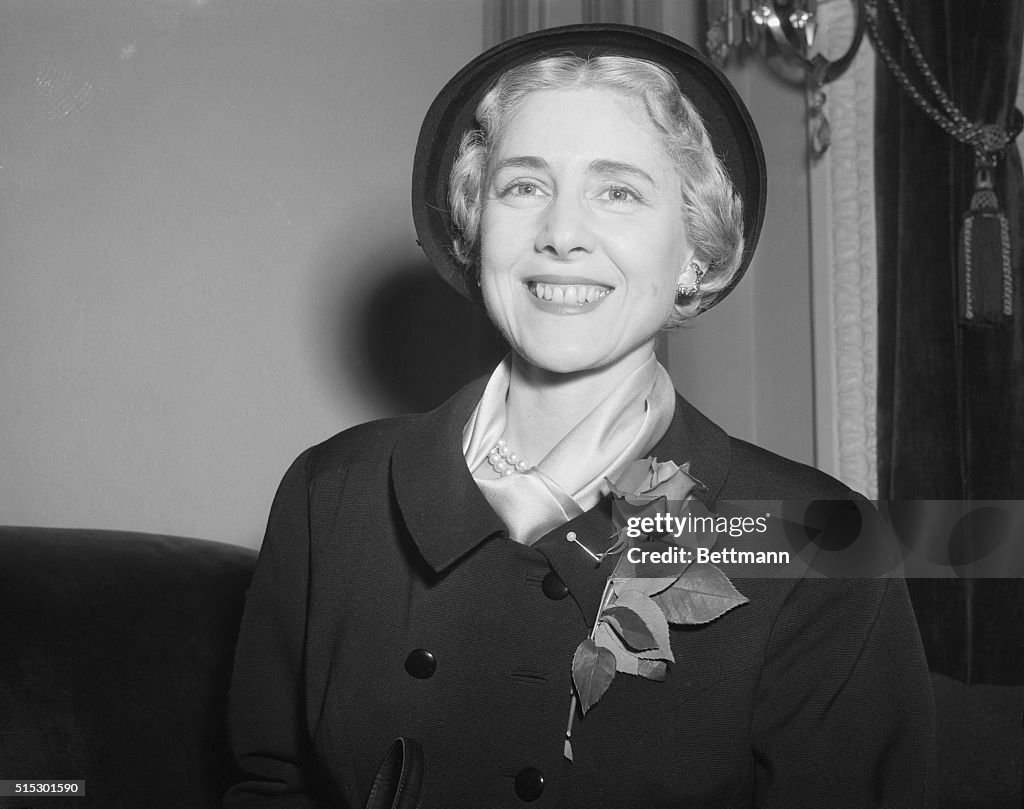 Clare Boothe Luce Smiling
