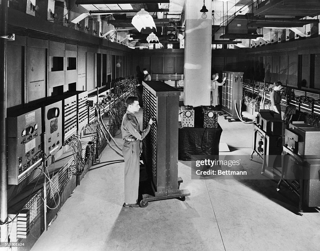 Eniac In Computer Technicians work on ENIAC, the world's first electronic digital... News ...