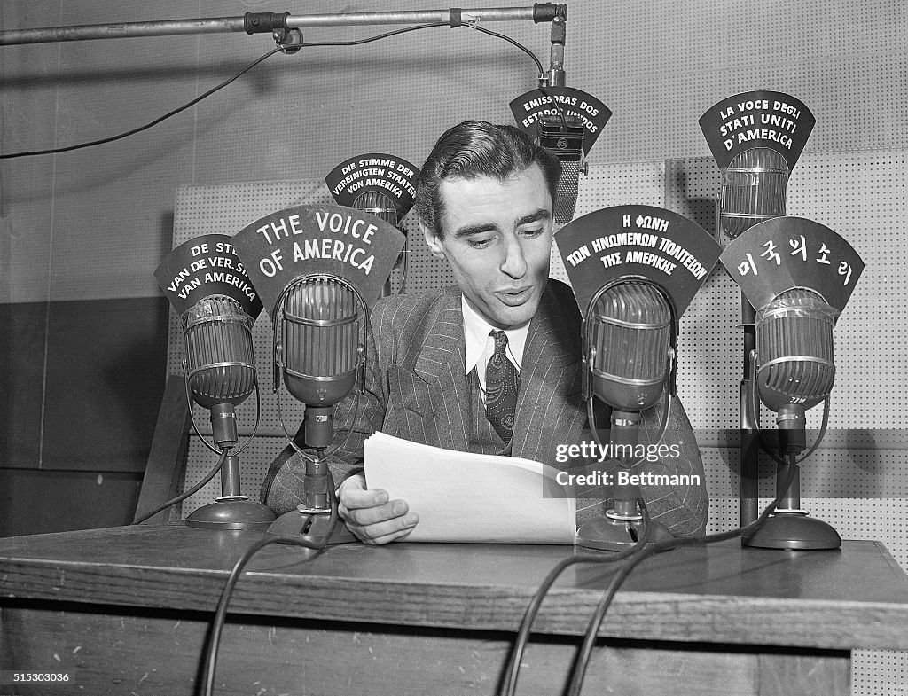 Alexis Ladas, the Voice of America