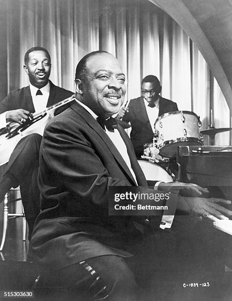 Count Basie, appearing in MGM's 1966 movie, Made in Paris.