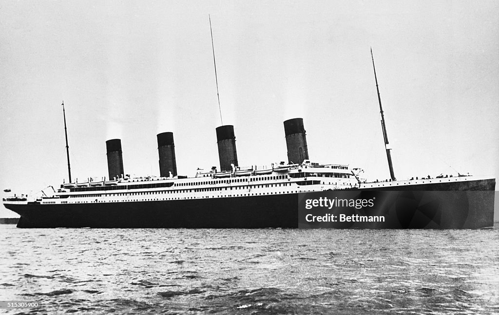 Titanic at Sea