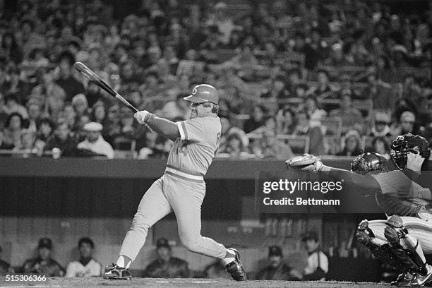 Red Roses Manager 257 1985 Pete Rose Photos & High Res Pictures - Getty Images