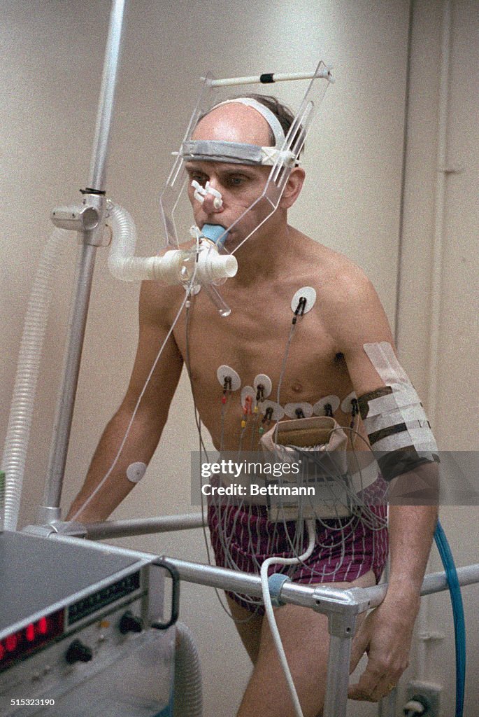 Senator Jake Garn During Stress Training for Future Space Venture