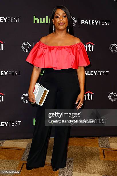 Niecy Nash attends The Paley Center for Media's 33rd Annual PaleyFest Los Angeles "Scream Queens" at Dolby Theatre on March 12, 2016 in Hollywood,...
