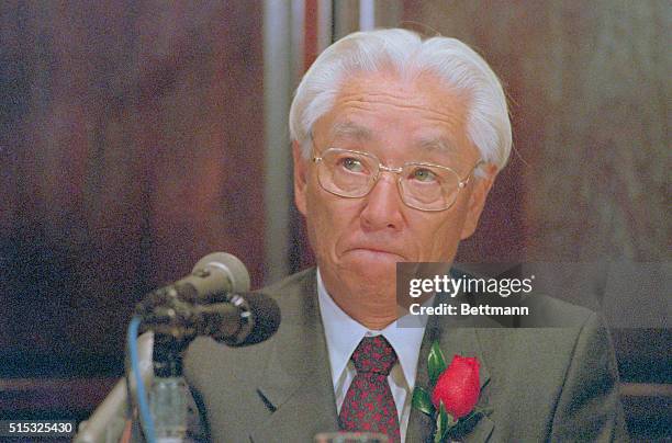 Atlanta: Sony Corp. Chairman Akio Morita licks his lips as he talks about Japanese investments in the United States, saying, "I don't think Americans...
