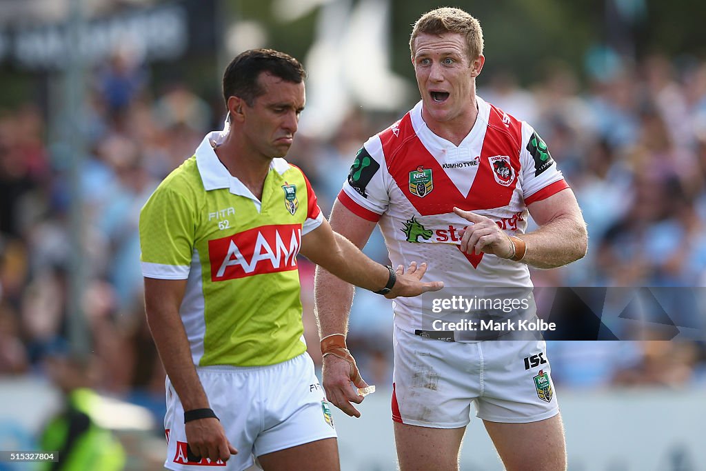 NRL Rd 2 - Sharks v Dragons