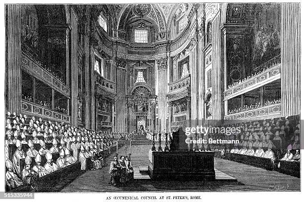 Cousil Rome First Vatican Council Photos and Premium High Res Pictures - Getty Images