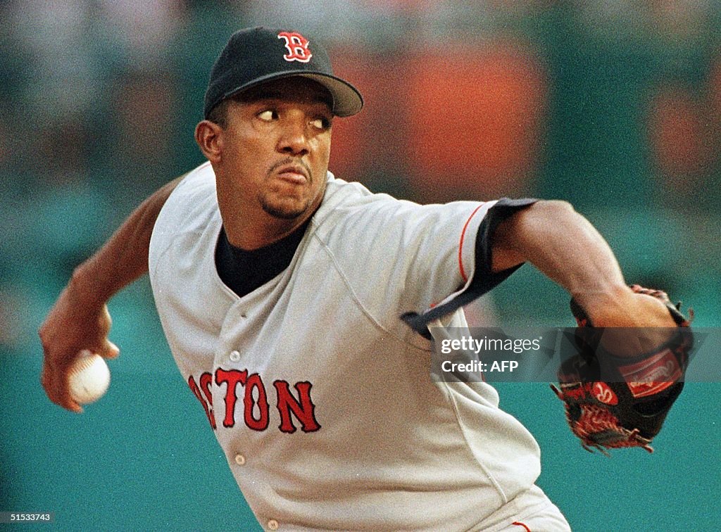 This 26 June 1998 file photo shows Boston Red Sox