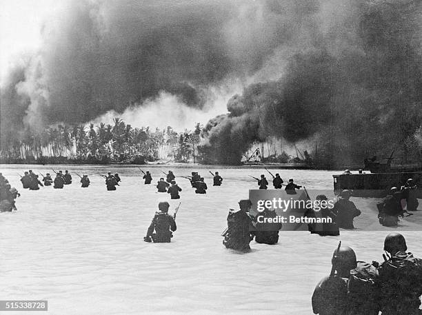 Marines Invade Makin Island