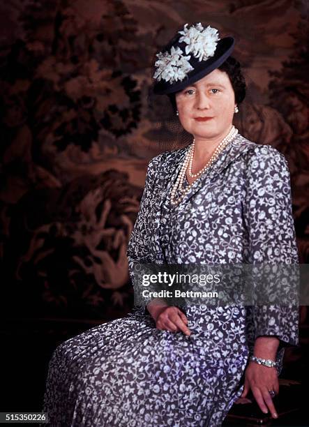 Queen Elizabeth of England, now the Queen Mother.