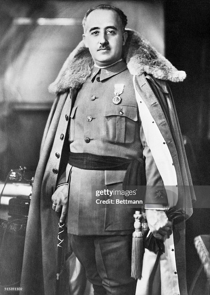 Francisco Franco in Dress Uniform