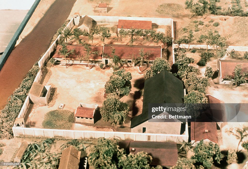 Scale Model Of Son Tay Pow Compound