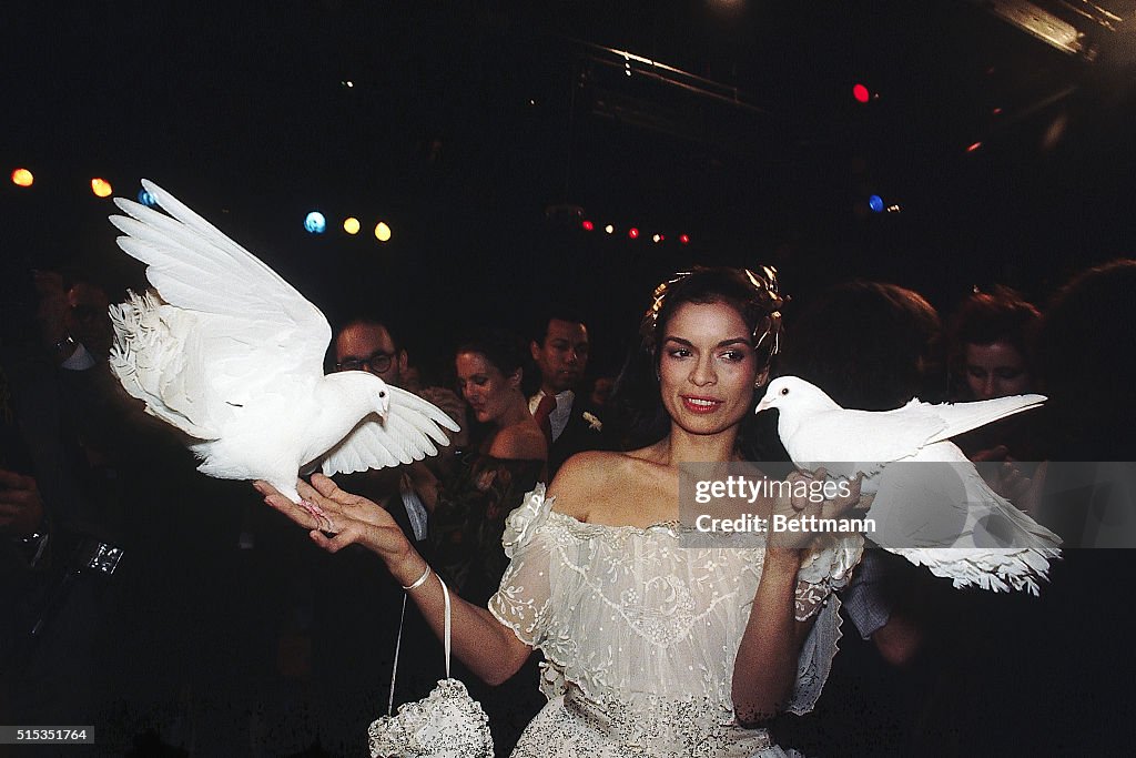 Bianca Jagger at Studio 54