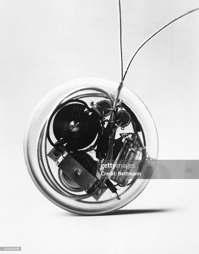 Stockholm, Sweden- Picture shows the worlds first pace maker invented ...