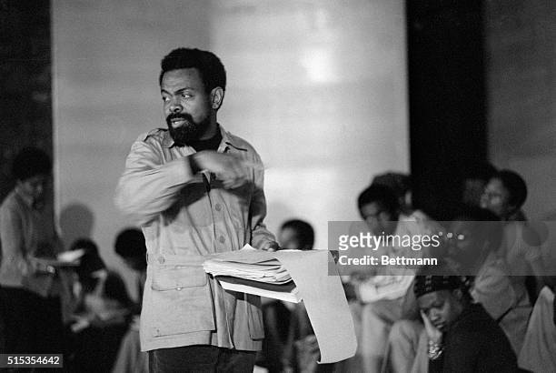 New York, New York- Amiri Baraka a man of many social, political and literary hats, dons that of playwrght for his first full length production...