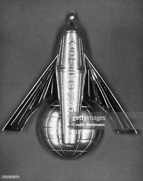 Presented to Marine Lieutenant Colonel John H. Glenn, Jr., America's first astronaut to orbit the earth, by General David M. Shoup, Commandant of the...