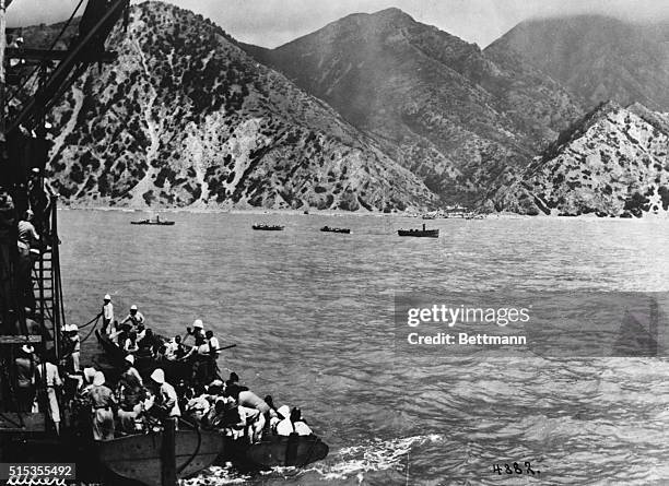 Syria- Boat loads of Armenian men, women and children are seeking refuge on a French warship off the coast of Syria. There has been recent massacres...