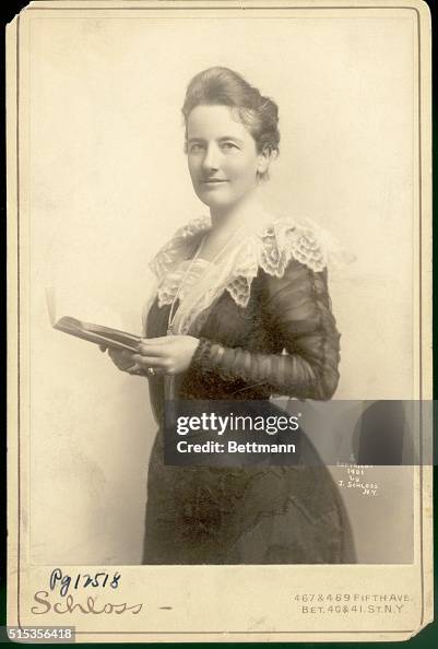 Edith Roosevelt In Waist-Up Portrait