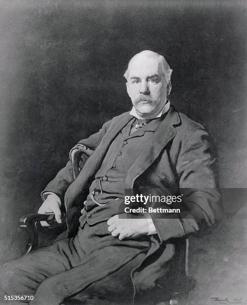 Portrait of John Pierpont Morgan Portrait of John Pierpont Morgan