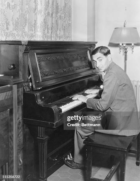 Irving Berlin Playing His Trick Piano Irving Berlin Playing His Trick Piano