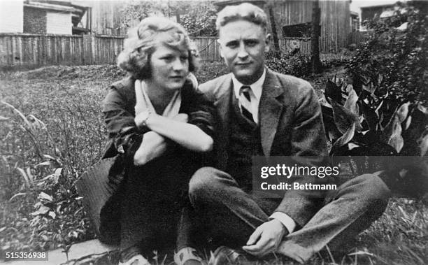 Zelda Sayre and F. Scott Fitzgerald in the Sayre home in Montgomery, Alabama, in 1919. The following year Scott and Zelda would marry. | Location:...