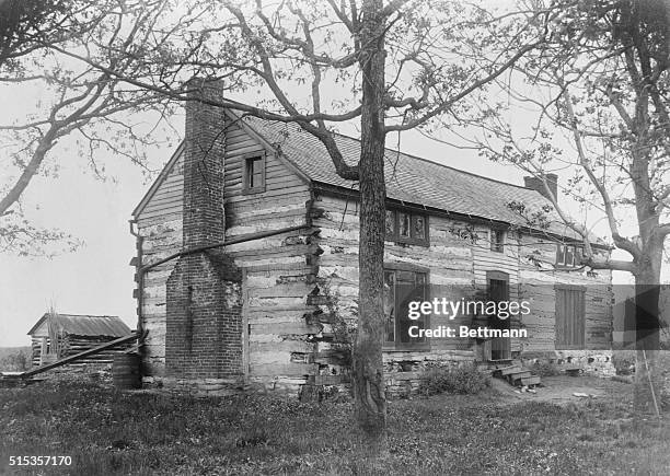 "Hardscrabble", the farmhouse built by Captain U.S. Grant in 1855, near St. Louis, Mo.