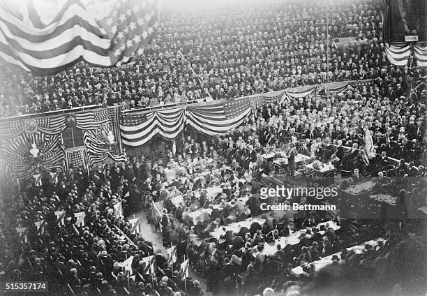 Republican Convention at Chicago, June 2, 1880. The convention that nominated James A. Garfield. One of the best early photos of a convention taken...