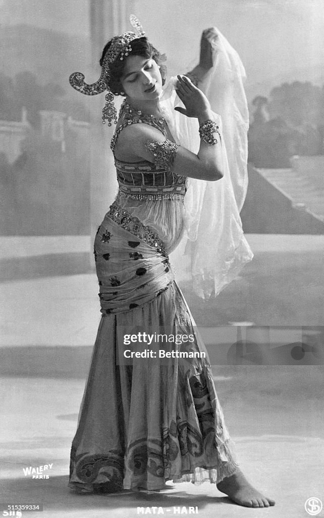 Mata Hari In Her Dancing Costume