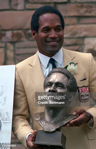 Simpson, NFL Hall of Fame, former Buffalo Bills running back.