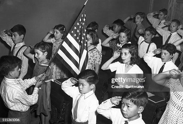 School began again yesterday, September 9th for 1 000 children in greater New York, and here, in the melting pot of the world we see members of the...