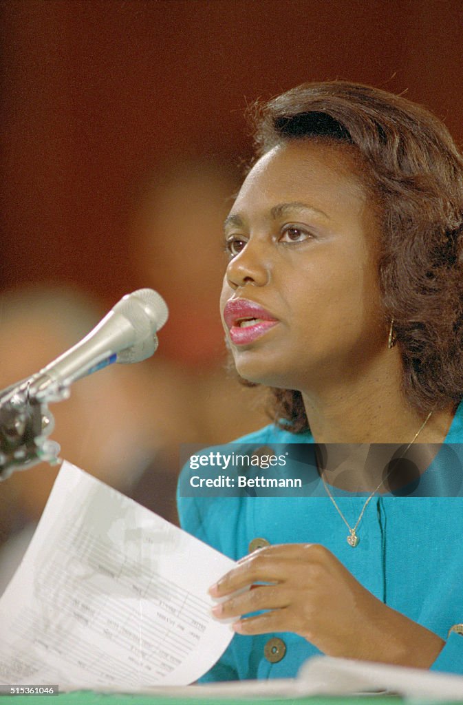 Anita Hill Testifying