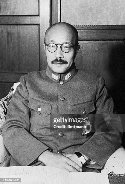 Former Japanese Premier Hideki Tojo shot himself on September 11 inflicting a serious wound, when American military police appeared at his home to...