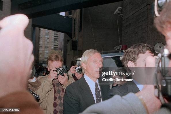 Ivan Boesky Arriviing to Court Ivan Boesky Arriviing to Court