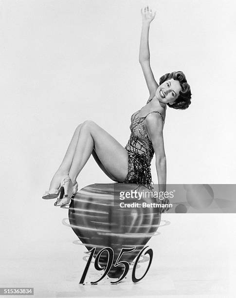 Hollywood, CA- Movie actress, Cyd Charisse, appears to be in tip-top shape as she wishes her fans a Happy New Year in this top-notch manner. This is...